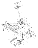 Page D Diagram and Parts List for 13AX604G402 1999 Yard Man Lawn Tractor